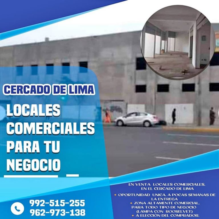 Stands comerciales en Cercado de Lima